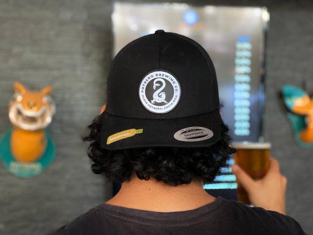 Hat with Potrero Brewing Co. Logo - Costa Rica Craft Brewery
